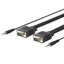 SVGA HD15 5m M-M. 3.5MM