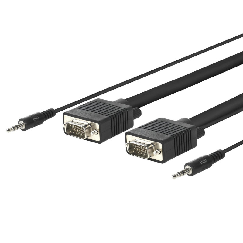 SVGA HD15 5m M-M. 3.5MM