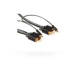 SVGA HD15 5m M-F. 3.5MM