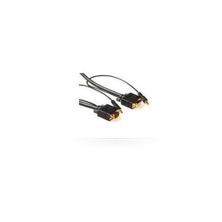 SVGA HD15 5m M-F. 3.5MM