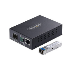 Gigabit SM LC Fiber Media Converter 20km
