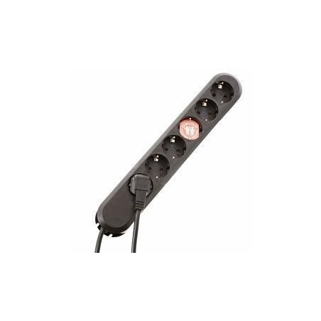 SMART 6xCEE7/3, bk, power 5m