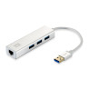 Netw adaptor USB-Hub 3-Port