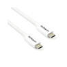 2m Thunderbolt 3 Cable 20Gbps - White