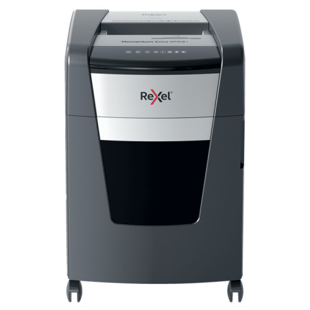 Shredder Rexel Moment Ext XP418+BK/slv