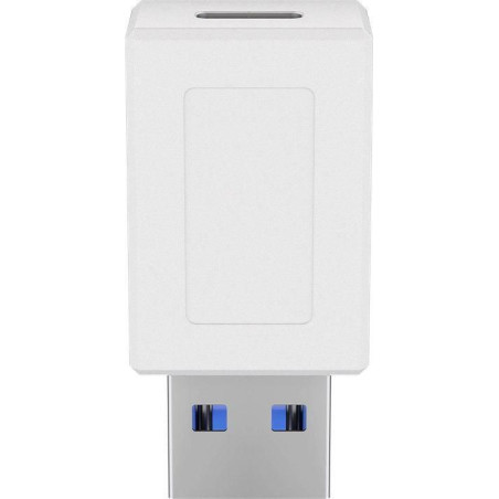 USB3.0 A - USB-C M-F, White