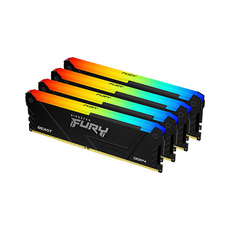 64GB 3200 DDR4 DIMM Kit4 FURY Beast RGB