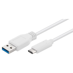 USB 3.2 Gen 1 C-A Cable, 1m