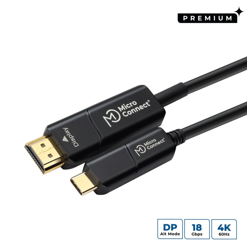 Premium USB-C HDMI fiber