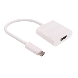 USB-C to HDMI, White