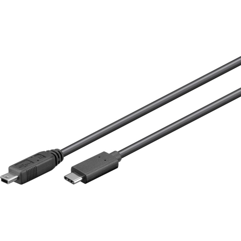 USB-C to Mini USB B 5P 0.5m