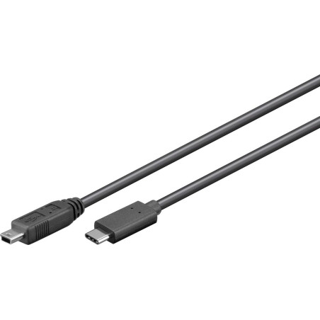 USB-C to Mini USB B 5P 0.5m