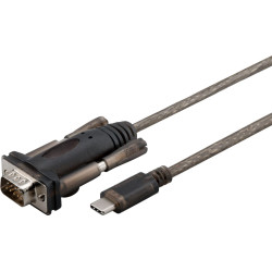 USB - C - Serial DB9 1.5m M-M