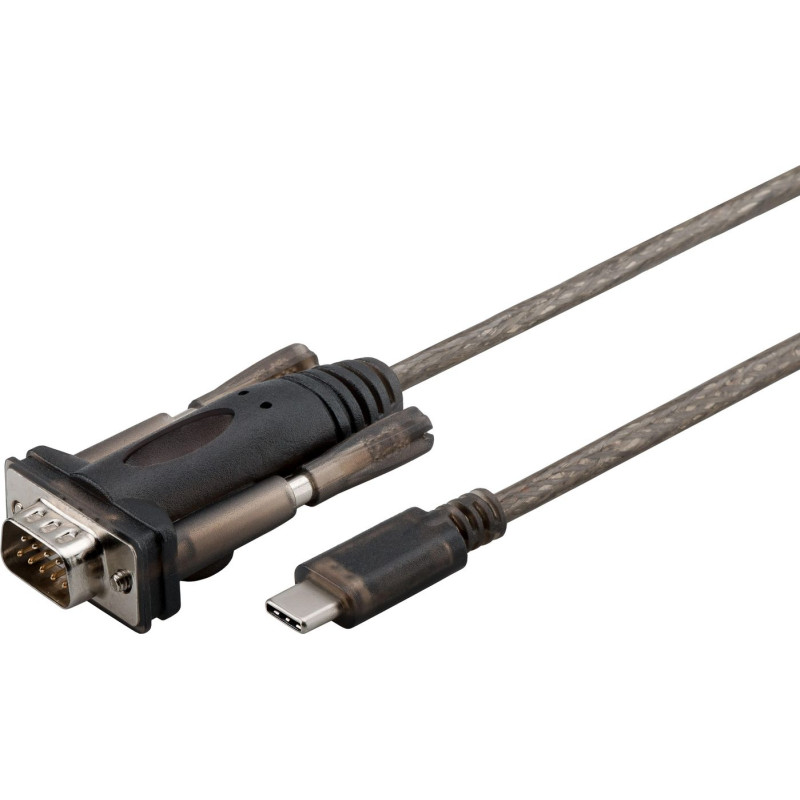 USB - C - Serial DB9 1.5m M-M