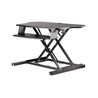 Corner Sit Stand Desk Converter 35x21in