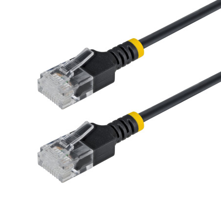3m Black Ultra Slim CAT6a Cable
