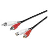 Stereo Ext. Cable, 10 meter