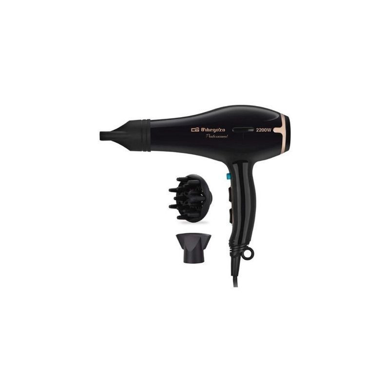 Secador Orbegozo SE-2206/ 2200W/ Negro | APLIUM
