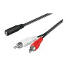 Audio Adapter Cable, 1,5 meter