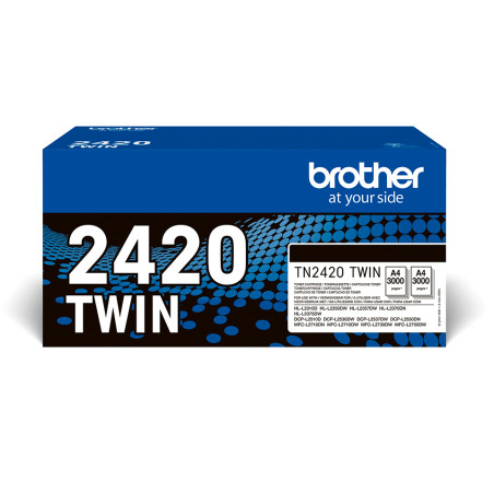 Toner/TN-2420TWIN Black 2x3000p Multof3