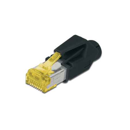 CAT 6A modular RJ45 Plug, Hir