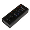 4 Port USB 3.0 Hub plus 3 Charging Ports