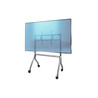 Easel-Style TV Cart/Stand for 100"/220lb