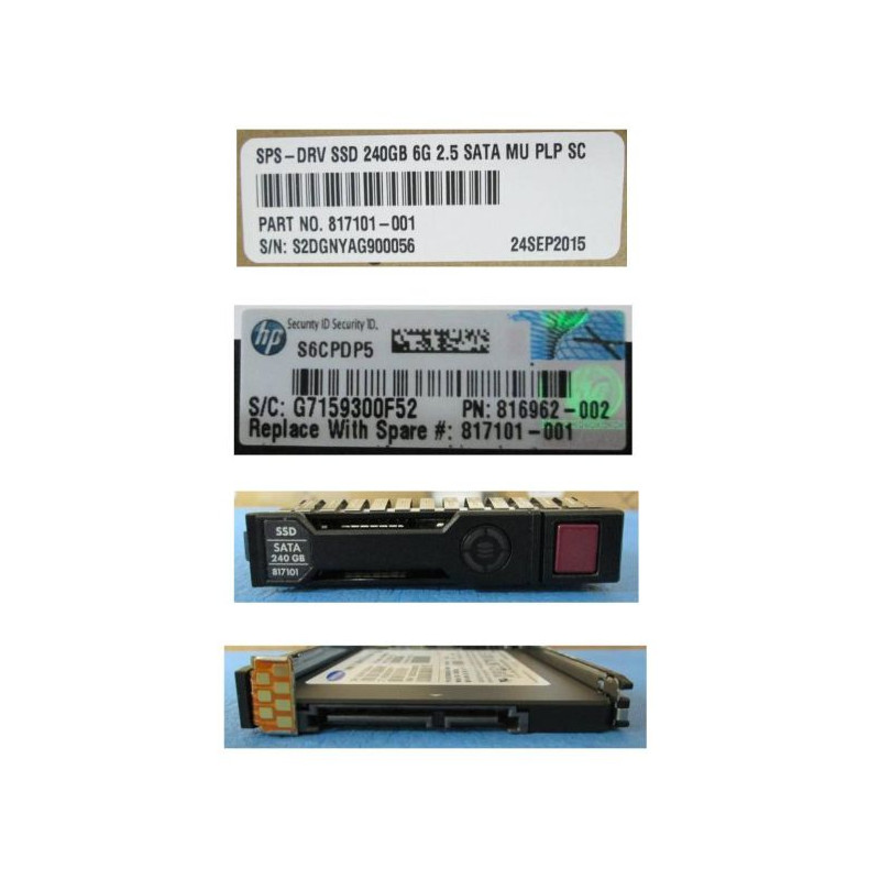 hot-plug SSD 240GB 2.5Inch SFF