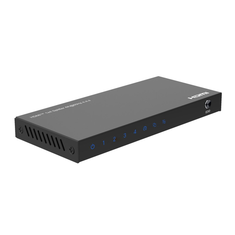 4K@60Hz HDMI Splitter 1x4,