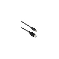 USB-C To A 3.1 Gen2 10Gbps 1m 3A Black