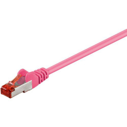S/FTP CAT6 2m Pink LSZH