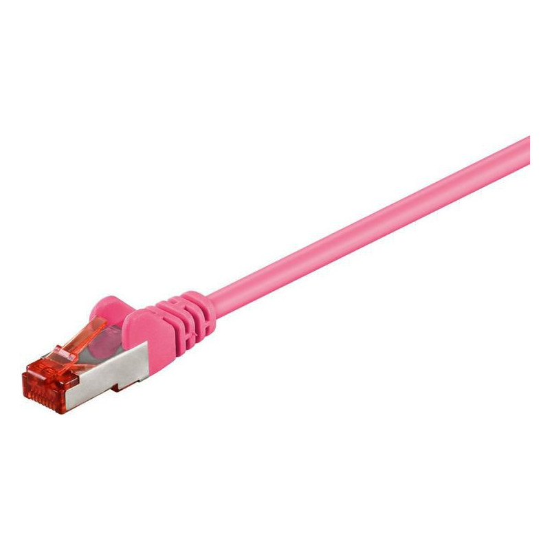 S/FTP CAT6 20m Pink LSZH