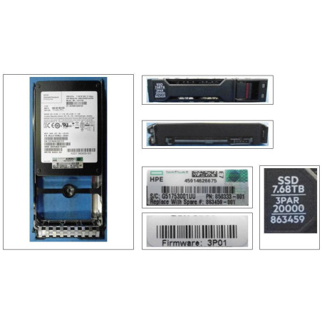 DRV 7.68TB SSD SAS SFF XCSM