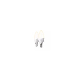 Philips Hue White Vela 6W B35 Set 2 ud