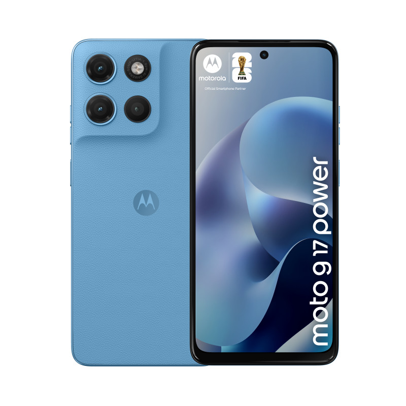 Moto G17 4+256GB Alaskan blue power