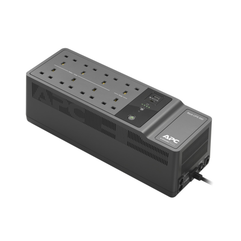 Back UPS 850VA 230V USB-C Charge Ports