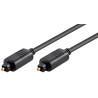 Toslink M-M 10m Black