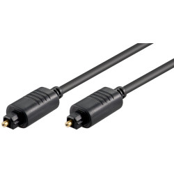 Toslink optical cable 5m Black
