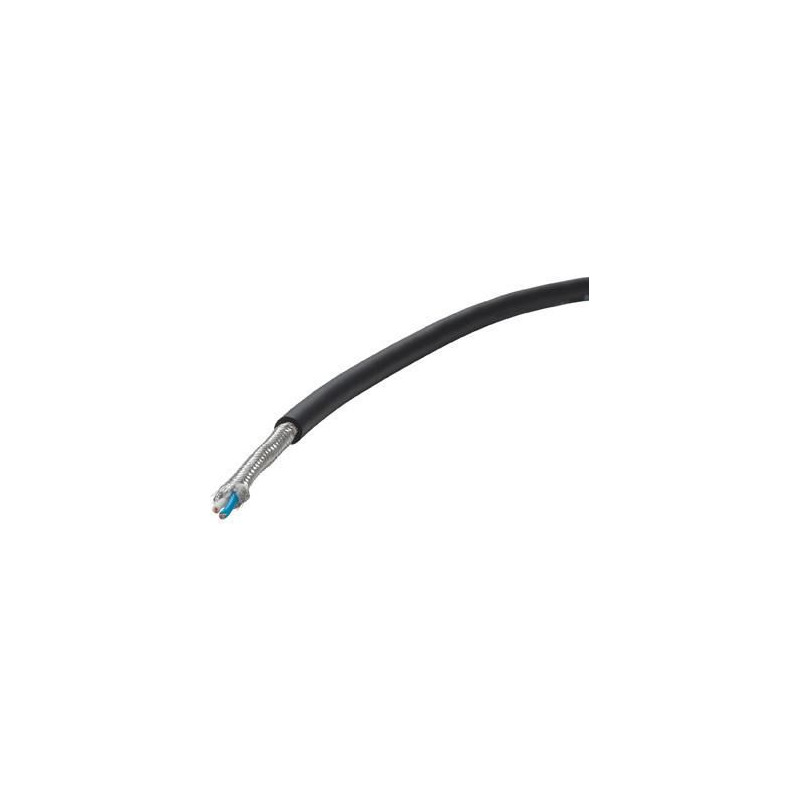 Microphone cable 1 pair Black