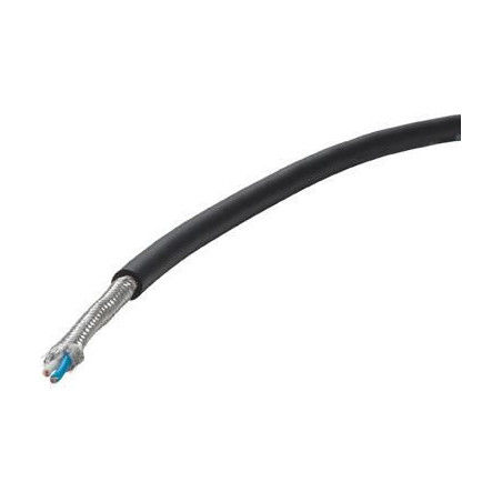 Microphone cable 1 pair Black