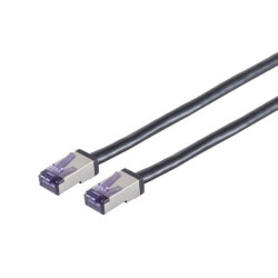 Cat6a HIGH-FLEX S/FTP Black