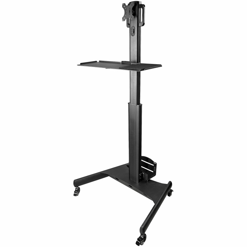 Mobile Workstation Cart w/Monitor Mount