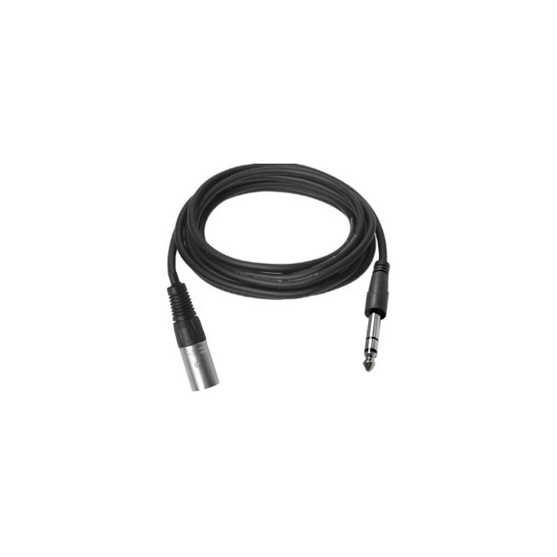 XLR M - Stereo Jack 6.35mm 1