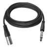 XLR M - Stereo Jack 6.35mm 2