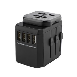 World Travel Adapter, 4 USB A