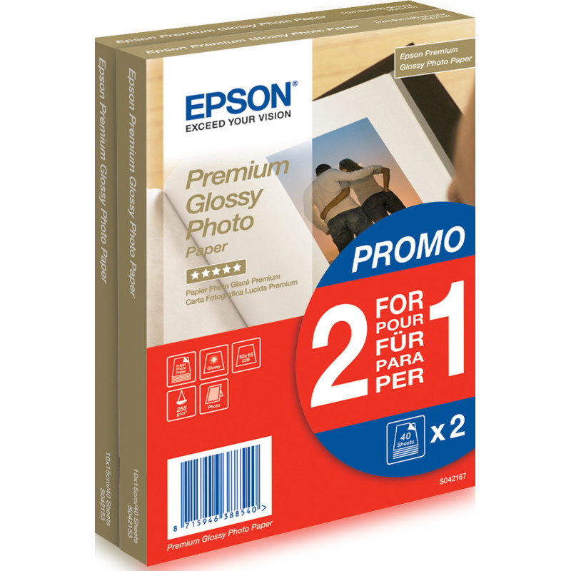 Paper/Prem Glossy 100x150 mm 255gm2 80sh
