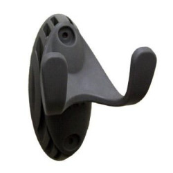 Holder, wall mount hook for