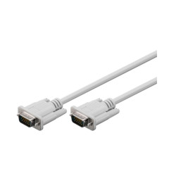 VGA HD15 M/M 2M thin cable