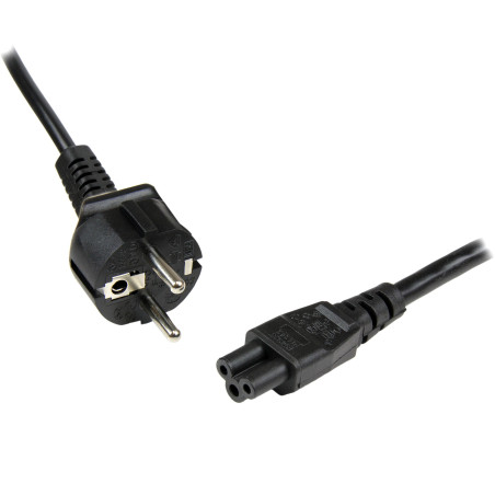 2m C5 Laptop Power Cord - Schuko CEE7