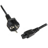 2m C5 Laptop Power Cord - Schuko CEE7